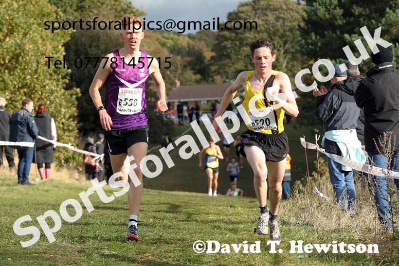 Junior mens 2021 National Cross Country Relays, Berry Hill Park, Mansfield. Photo: David T. Hewitson/Sports for All Pics